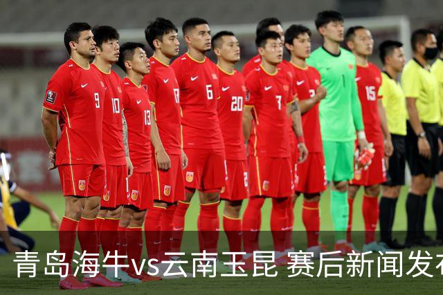 青岛海牛vs云南玉昆 赛后新闻发布会